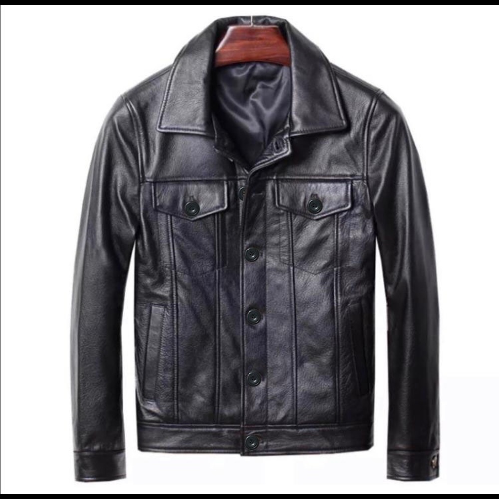 Leather Jacket Levi’s style